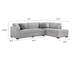 Broyhill Anaheim Power Reclining Sectional -Hot Sale Office Furniture Store 810620621 810620623 A6 1